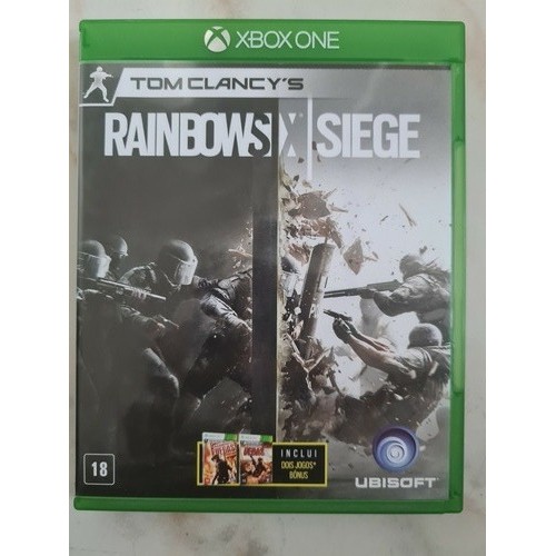 Tom Clancy's Rainbows Six Siege Mídia Física Xbox One Ubisoft Xbox one S