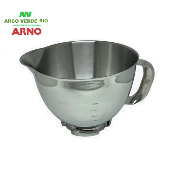 Tigela Inox Batedeira Planetária Arno SX70 / SX71 / SX80 / SX81 / SX82 / SX83 / SX84 / SX85 / SX94 / BPA - Original