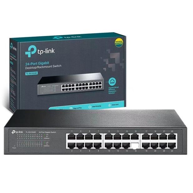 Switch Gigabit de 24 portas TL-SG1024 TP-Link - TP Link