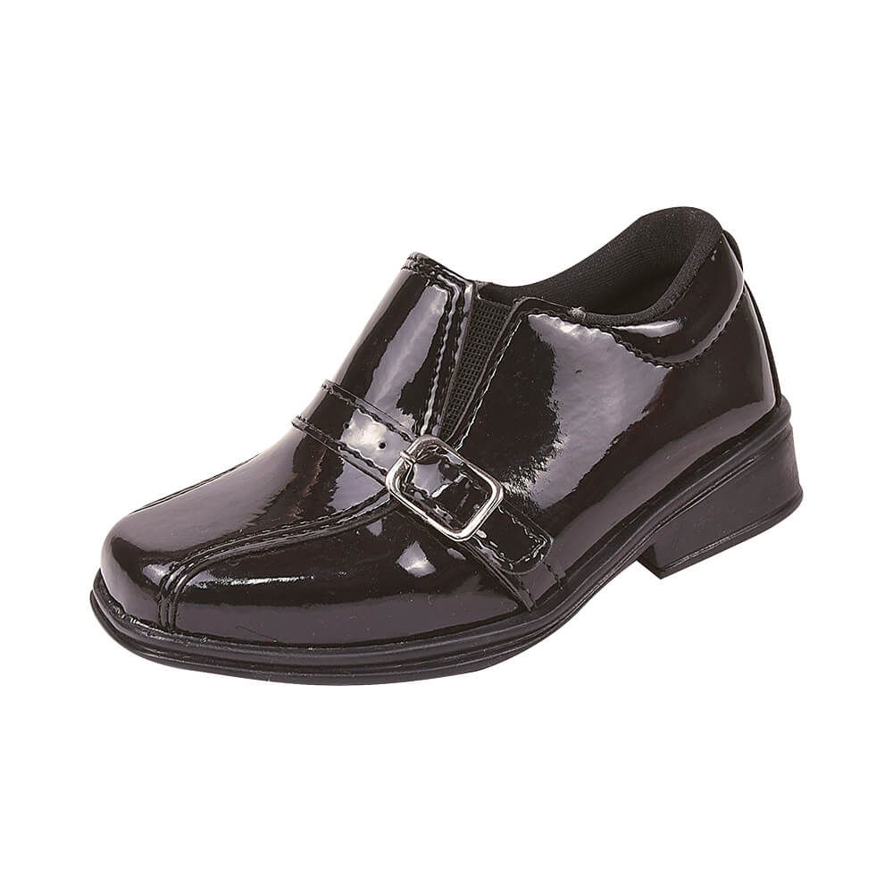 Sapato Casamento Batizado Social Fivela Juvenil Masculino Menino