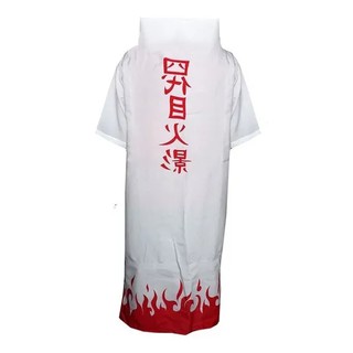 Cosplay Animes Naruto Minato Manto Yondaime Hokage N00026