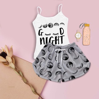 Baby Doll Feminino Adulto e Juvenil Estampa Good Night