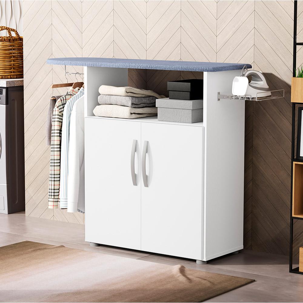 Tábua de Passar Roupa com Armário DL Premium com 2 Portas em Oferta na Shopee