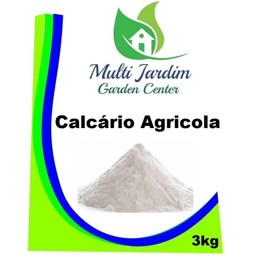 3kg Calcário Agrícola Dolomitico Calfétil Corretor De Solo Adubo Fertilizante Calcario em Oferta na Shopee