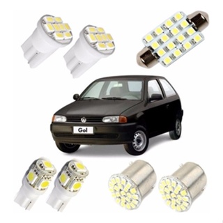 Kit Lampadas Led Super Branca Gol G2 Pingo Teto Placa em Oferta na Shopee