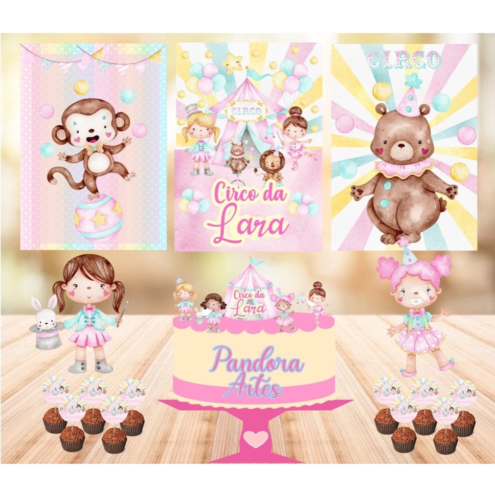 Kit Festa Circo em Oferta na Shopee