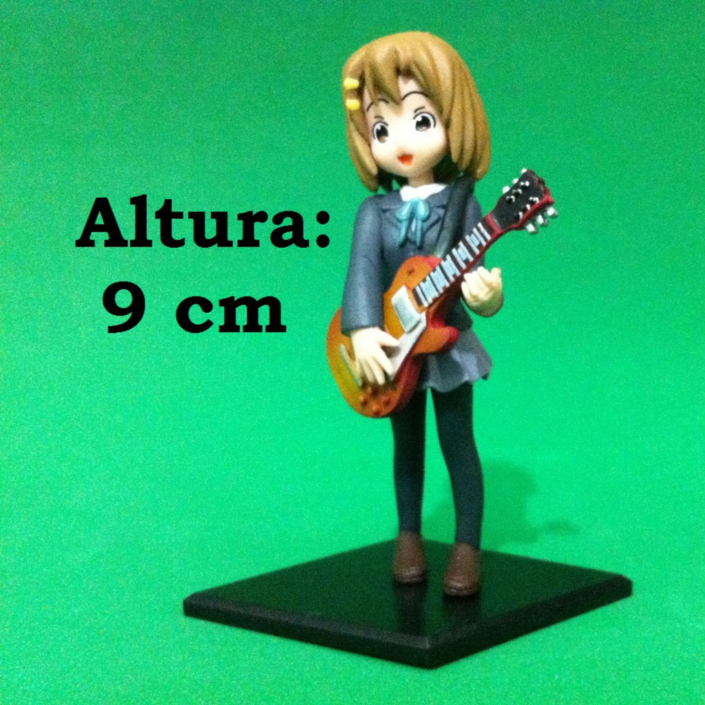 Figure Anime K-On - Personagem Yui PVC FG662 Boneco Miniatura Action Coleção