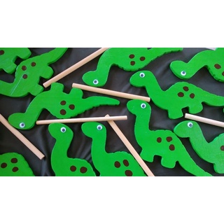 Instrumento Musical Percussão Efeito Dinossauro Reco Reco (UN) Musicalização Contação Historia Escola