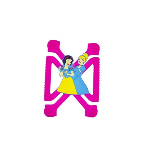Capatablet 7 A 8 Polegadas Princesas Rosas Emborrachada