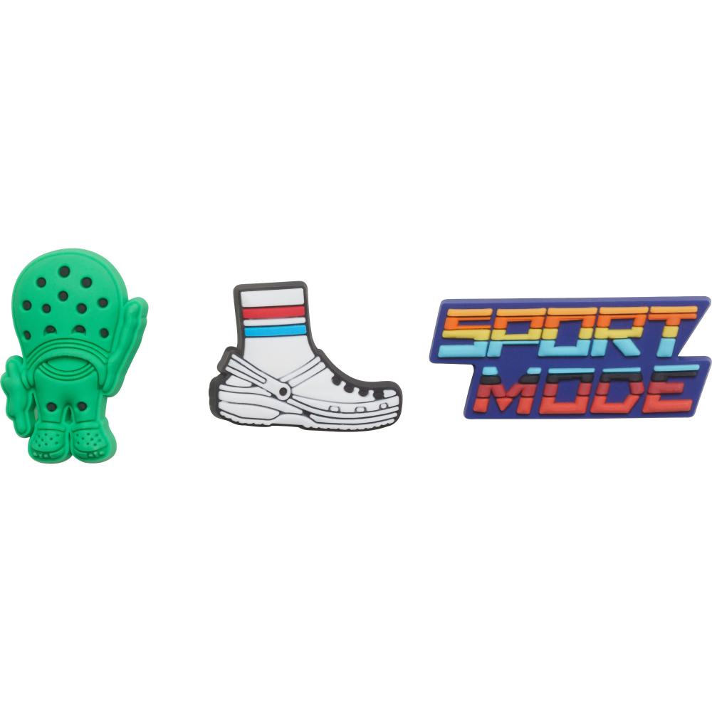 Jibbitz charm crocs fãs 3 pack unico