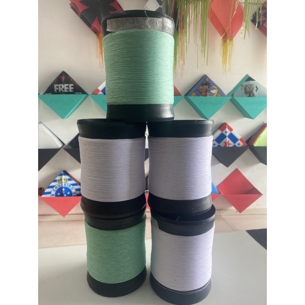 linha vera Cruz 1000  jds enrolada em pote grande
