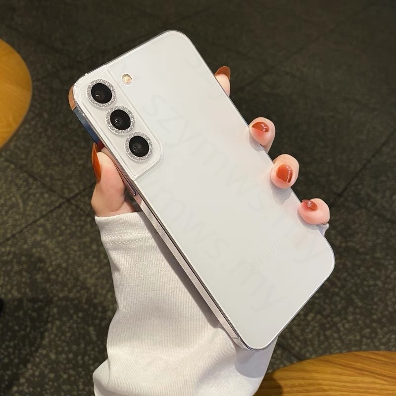 Para Samsung Galaxy S26 S25 Ultra S24 S23 S22 Plus FE S23FE Lente Da Câmera Glitter Filme Protetor De Vidro Temperado — imagem 2 de 2