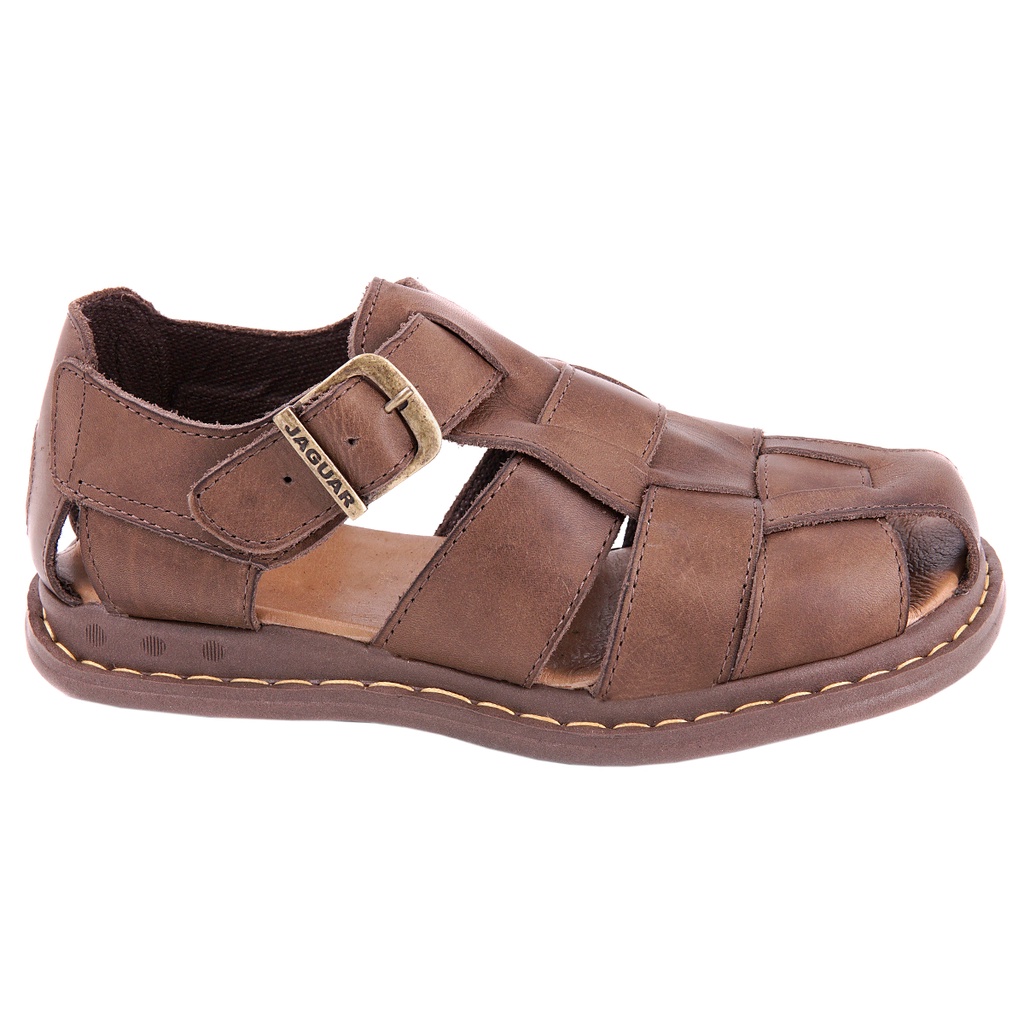 Sandália De Couro Fechada Sandália Franciscana Chinelo Couro em Oferta na Shopee