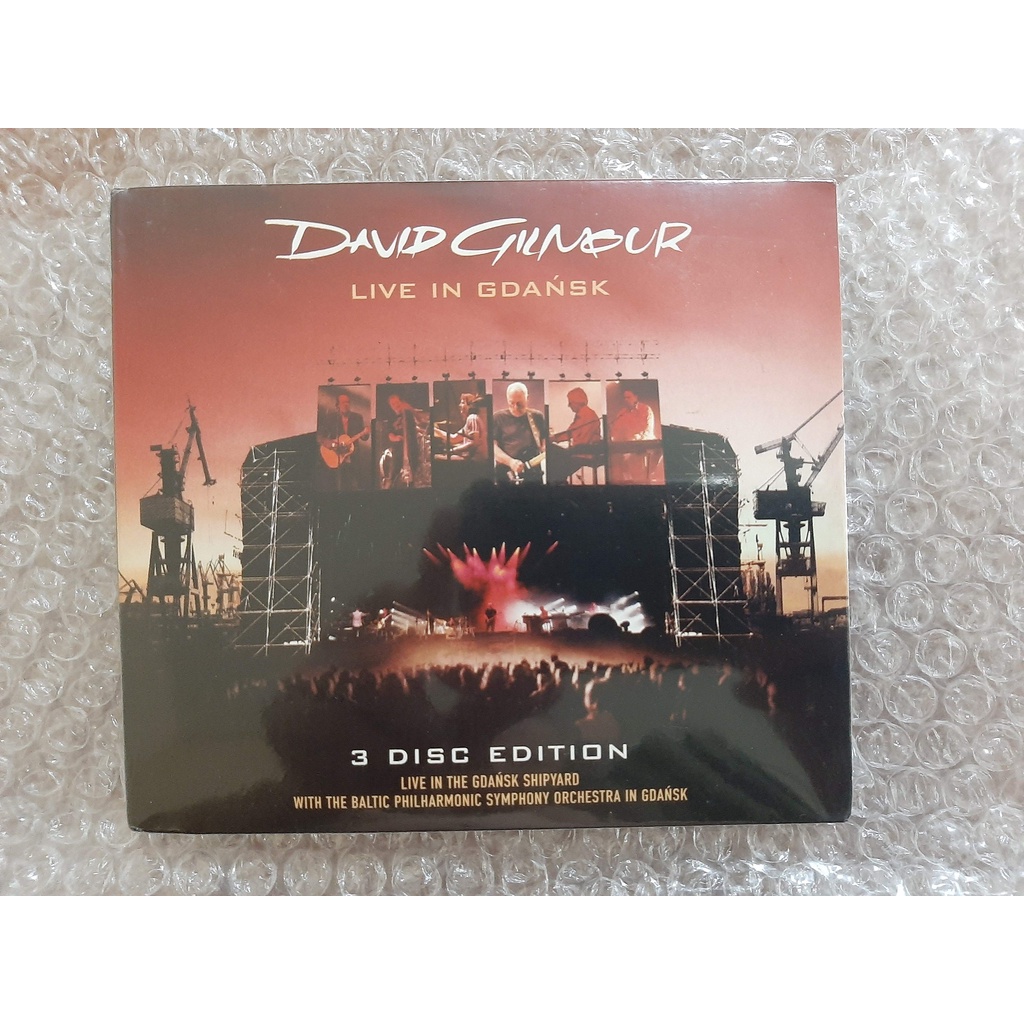 David Gilmour Live In Gdansk 3 Disc Edition Lacrado | Shopee Brasil