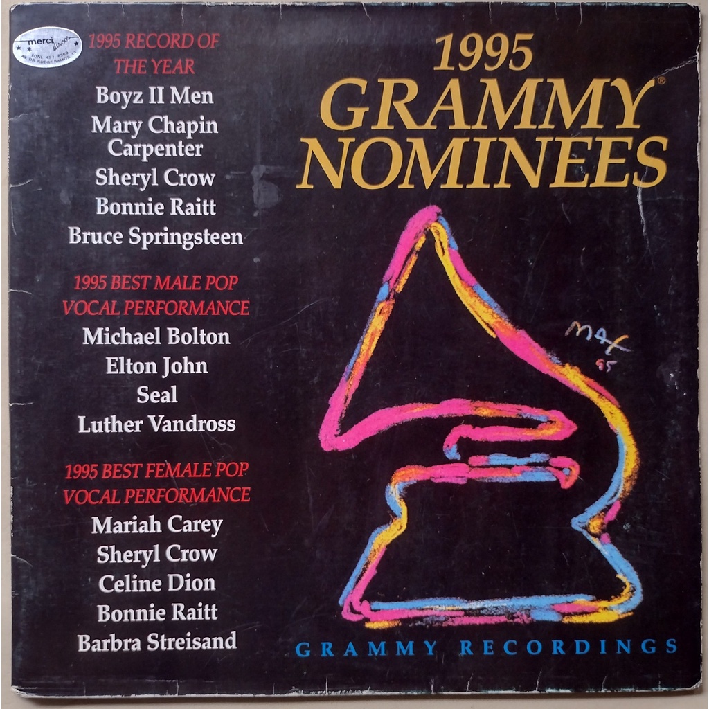 Lp 1995 Grammy Nominees Elton John Seal Streisand 1995 Vinil