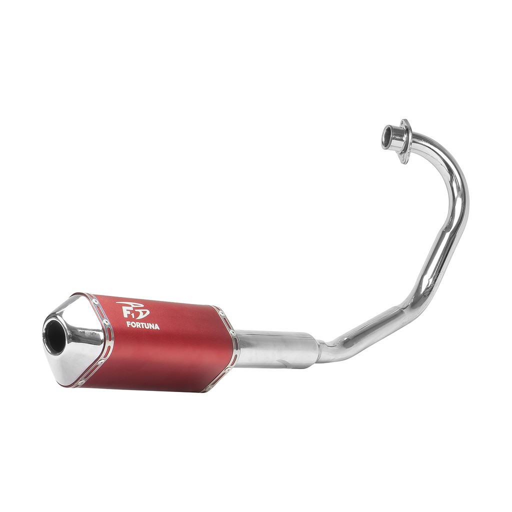 Escapamento Titan 160/ Fan 160 Start 160 Mini Tri vermelho