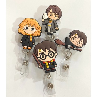 Porta Crachá Retrátil Personalizado Harry Potter em Oferta na Shopee