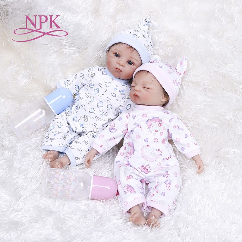 35 Centimetros Silicone Reborn Premie Minusculo Bebe Muito Macio Gemeos Em Rosa E Azul De Aniversario Vestido Collectible Toy Muito Macio Fofinho Bebe Shopee Brasil