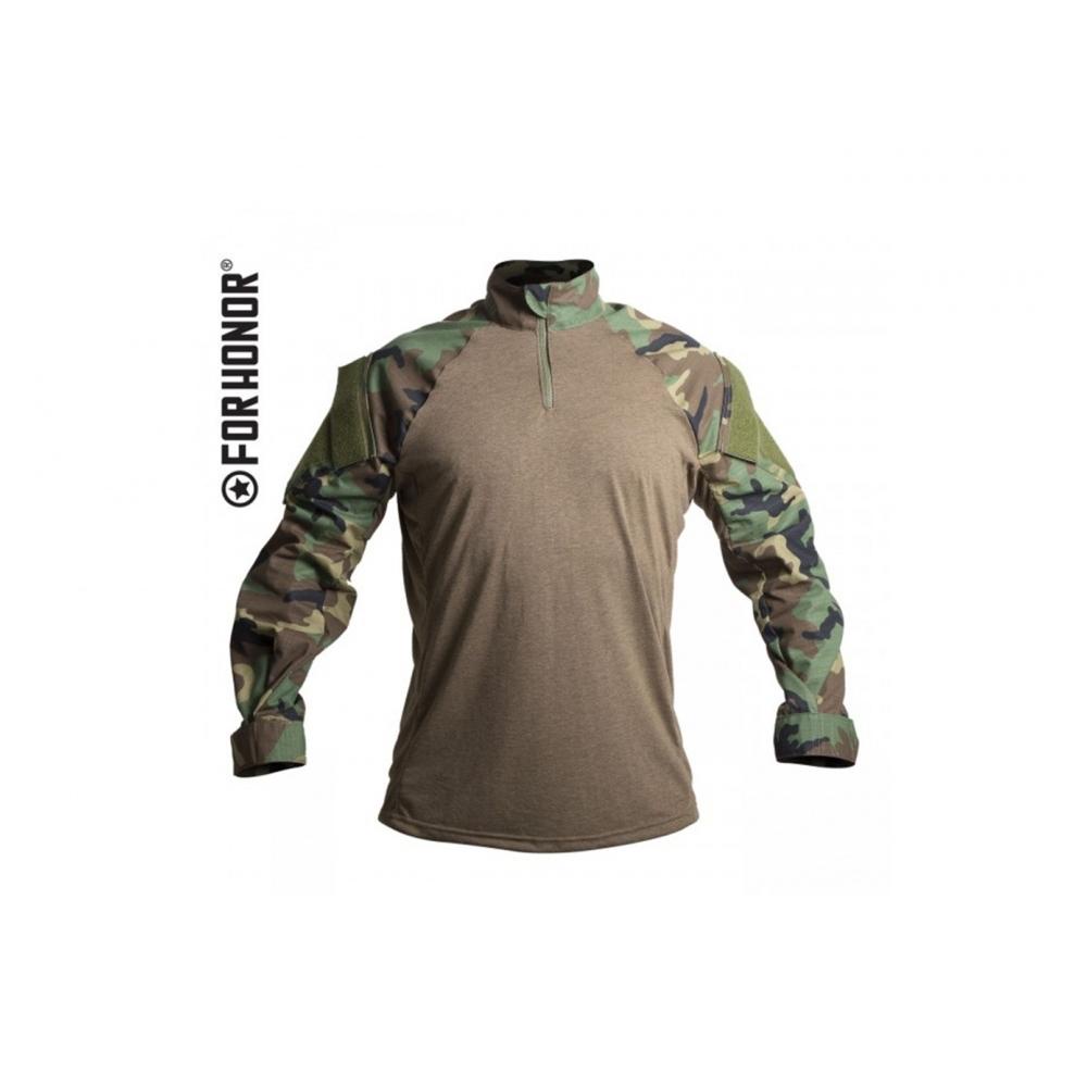Camisa De Combate Forhonor 711 Woodland (combat Shirt)