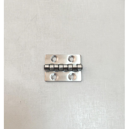 Dobradiça Aço Inox 4 Furos Barco Lancha Veleiro Motor Home