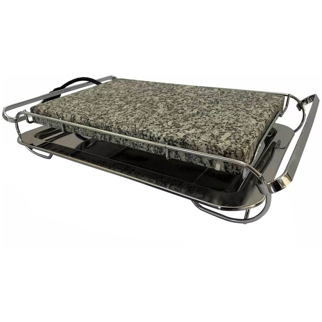 Grill Chapa Elétrica Grelha De Pedra Granito Para Cozimento Stone Grill 127 Volts