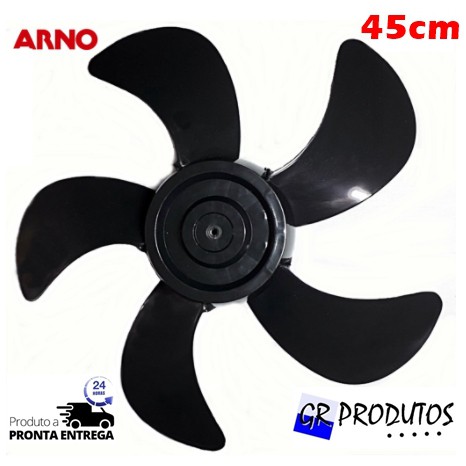 Hélice ARNO Circulador Turbão C45 45 Preto 5 Pás