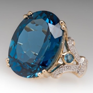 S925 prata esterlina moda venda quente pedras preciosas noivado grande anel de diamante 18k anel de ouro em Oferta na Shopee