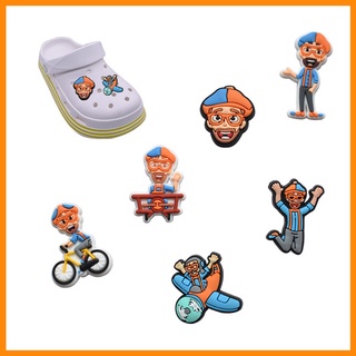 Jibbitz For Crocs Pinos Blippi Diy Botão De Charme Para Sapatos