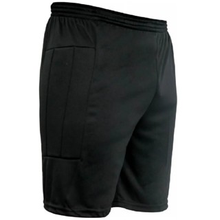 Bermuda Goleiro Proteção Original Short Calção Adulto Futsal Futebol Campo Society Quadra Preto em Oferta na Shopee