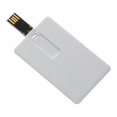 Kit 10 Pen Drive Cartão Liso (pen Card) 8gb, Personalizável