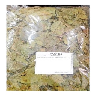 Graviola Folhas Para Chá 500g + Ipê Roxo Casca Grande 500g