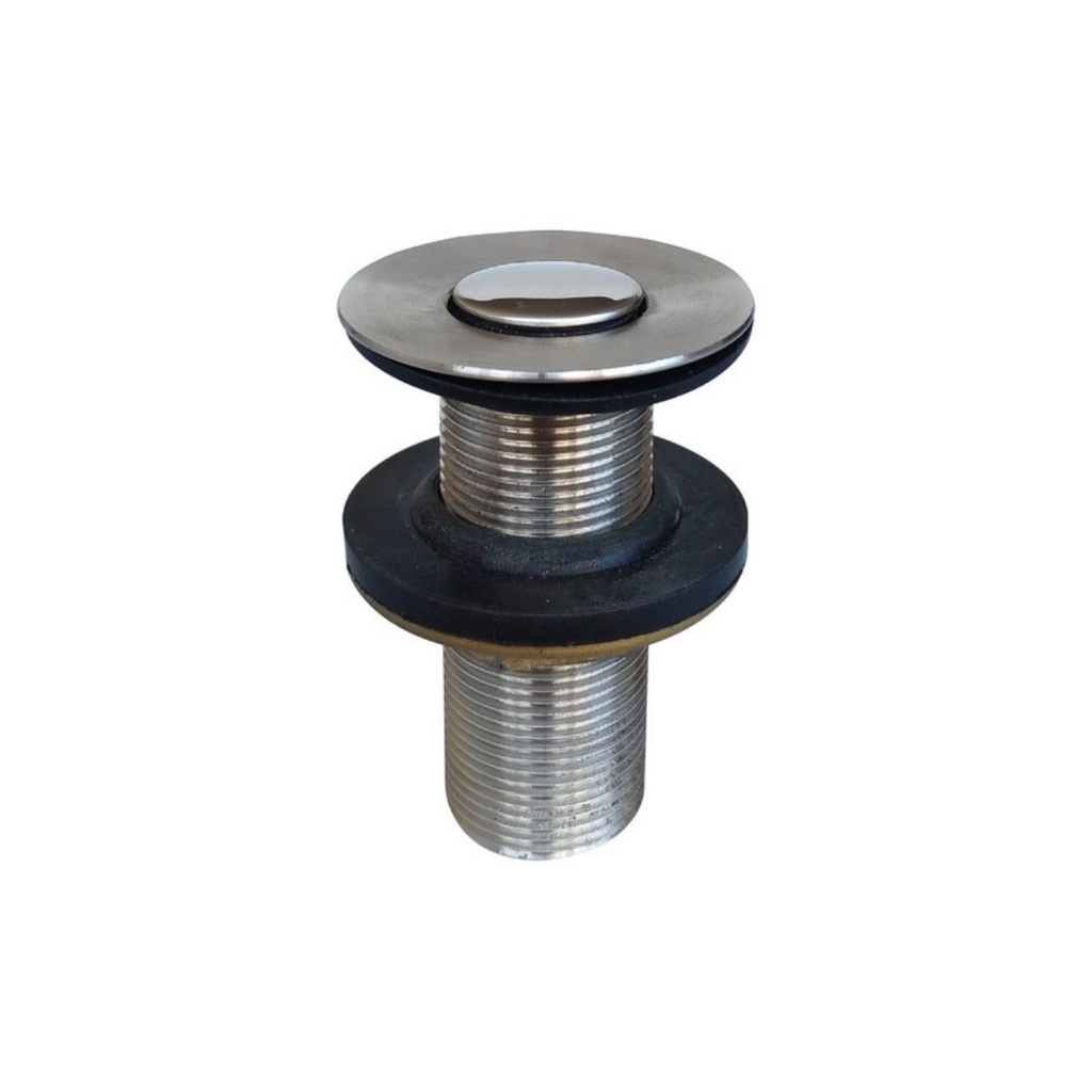 VÁLVULA RALO 7/8 PIN INOX CLICK UP LUXO CUBA TAMPA PEQUENA