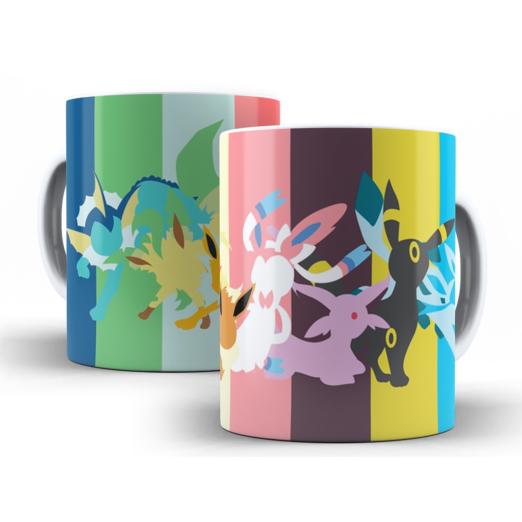Caneca Pokémon - Xícara Personalizada 325ML Porcelana Cerâmica 100% AAA Cozinha Decoração Presente Pokemon em Oferta na Shopee