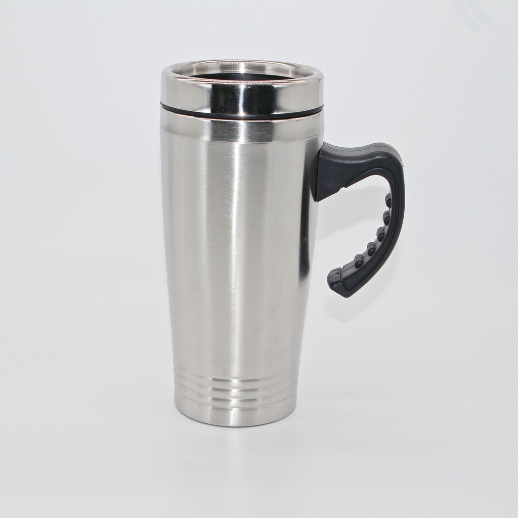 Caneca Térmica Inox 450ml com Tampa para  Escritório