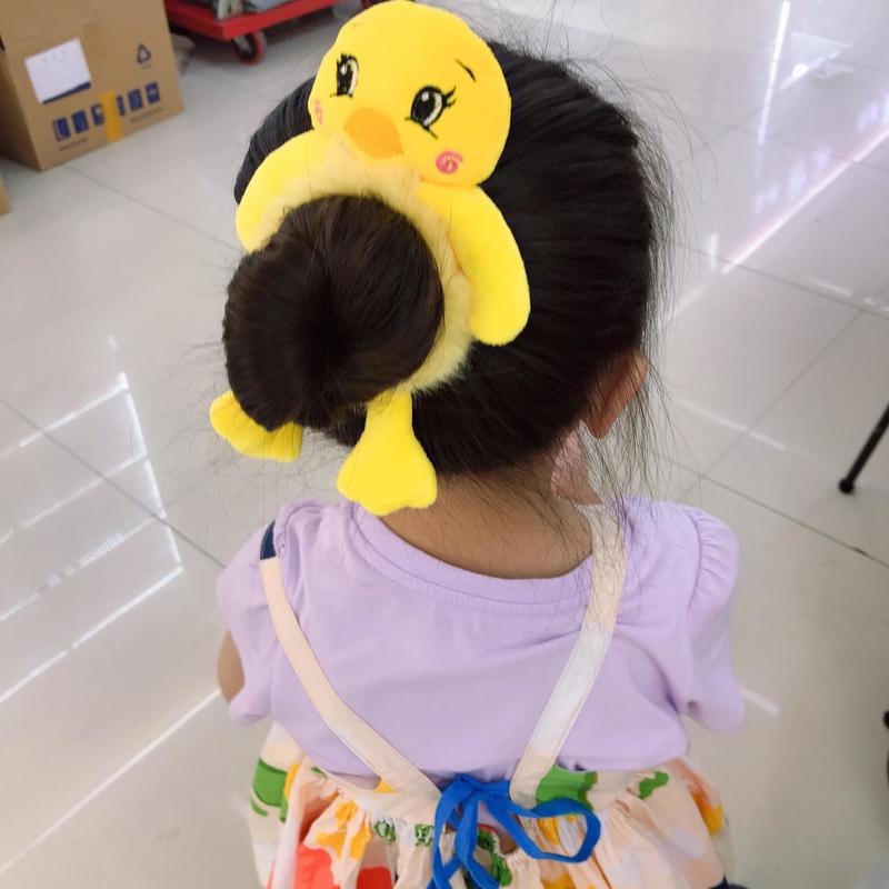 Urso Bonito Sapo Corda Cabelo/Pelúcia Panda Dos Desenhos Animados Coelho Peludo Anéis De Meninas Fahion Hug Laço Elástico Banda Hoop Mulheres Rabo De Cavalo Titular Acessórios Para O