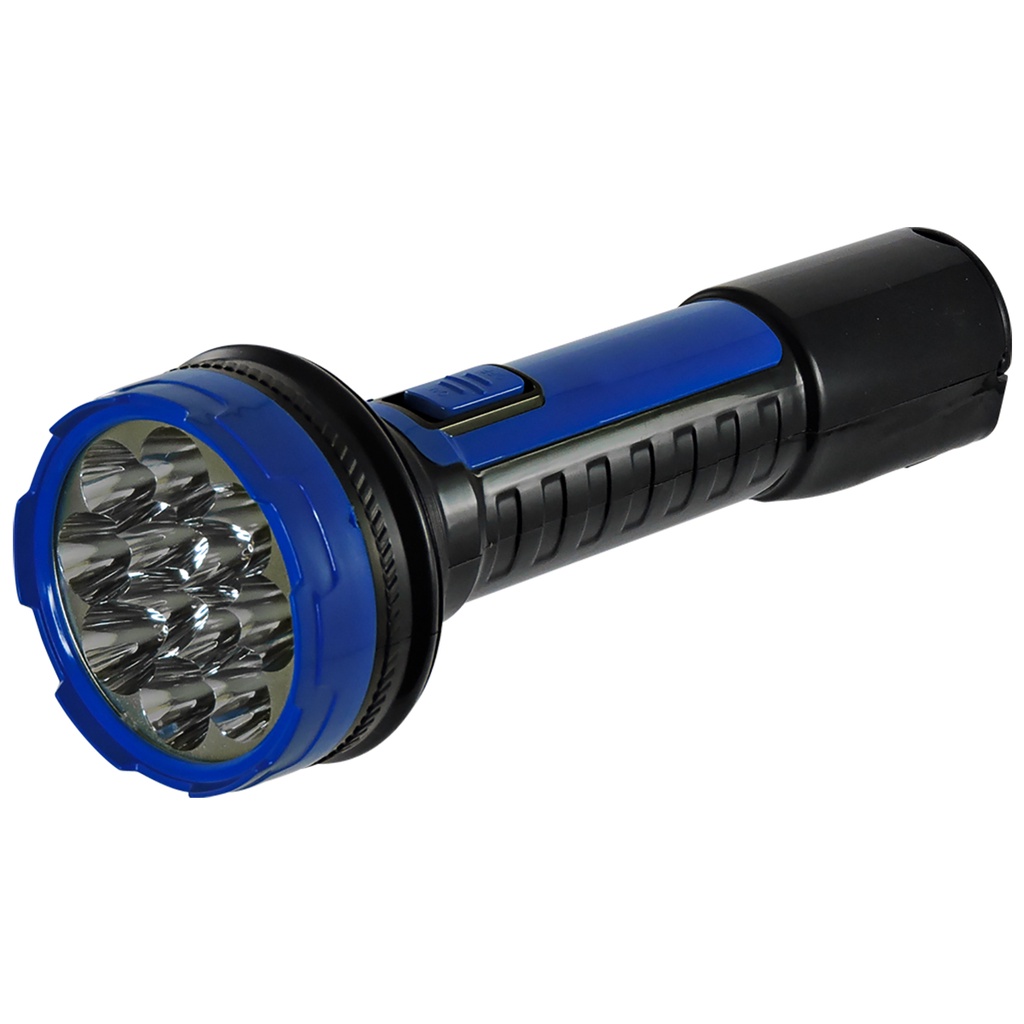 Super Lanterna 12 Led Tatica Recarregavel Potente Holofote | Shopee Brasil