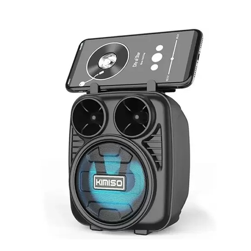 Caixa De Som Potente Bluetooth Kimiso 5.0 Bateria Longa Duração - Envio Imediato (COR ALEATORIA)
