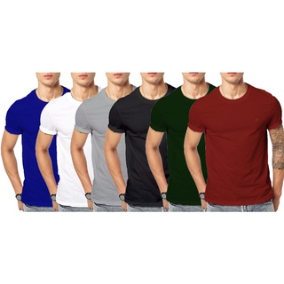 Kit 6 Blusa Masculina Plus Size De Malha 100% Algodão - Preço de Atacado em Oferta na Shopee