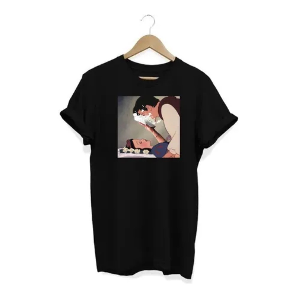 Camiseta Camisa Tshirt Branca E Neve Meme Disney Tumblr Swag