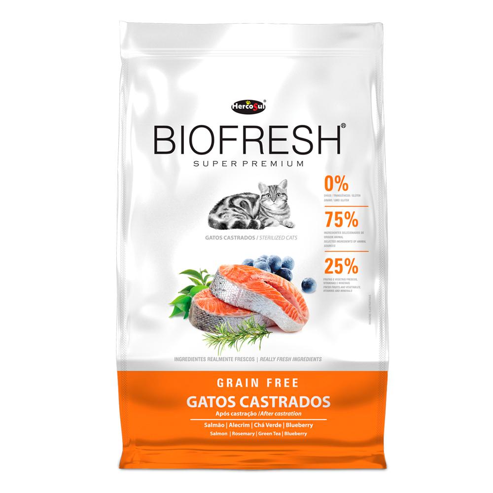Racao Gatos Biofresh Castrados 1,5kg em Oferta na Shopee