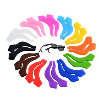 1 Par , (2 Unidades) Trava De Silicone Antideslizante Para Oculos Hastes, Suporte Para Óculos Não Cair Do Rosto - Gancho De Silicone Para Óculos - Trava De Oculos