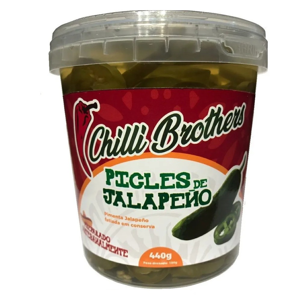 Conserva De Jalapeno Picles Chilli Brothers Shopee Brasil