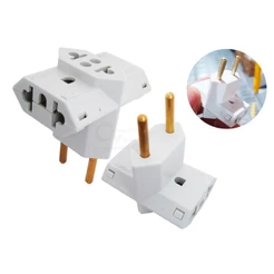 Adaptador Tomada Multiuso Para Plug Chato E Redondo Elétrico 10a Benjamin Casa Cozinha