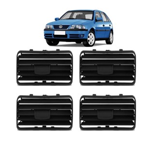 Kit Difusor Saída de Ar Gol Parati Saveiro G3 Preto em Oferta na Shopee
