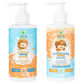 Shampoo + Condicionador Infantil Vegano Verdi Natural