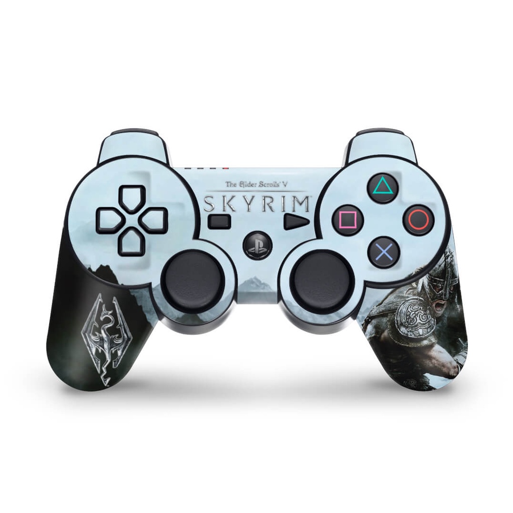 Skin PS3 Controle Adesivo - Skyrim