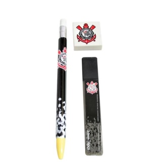 Jogo Com Lapiseira 2.0mm Borracha E Grafites
