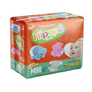 Fralda Hipopó Baby Mega Pacotão P-90 M-80 G-60 XG-60 PACOTE HIPER em Oferta na Shopee