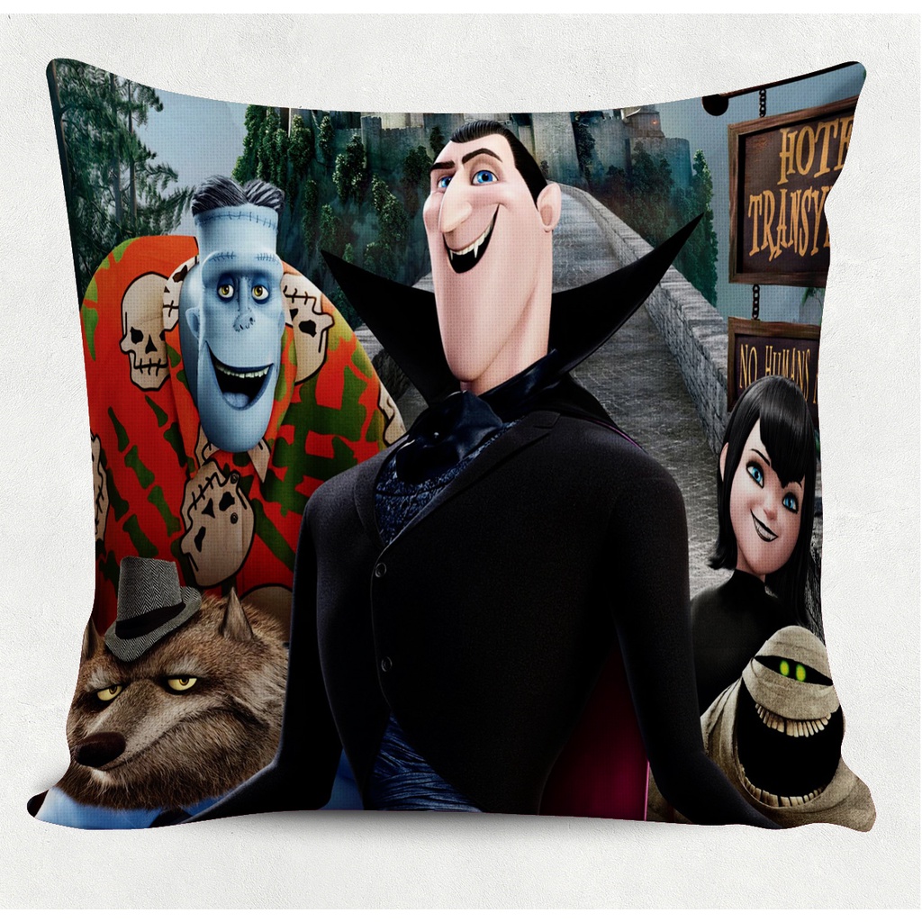 Almofada Personalizada Sublimação Filme Anime Desenho Hotel Transilvania