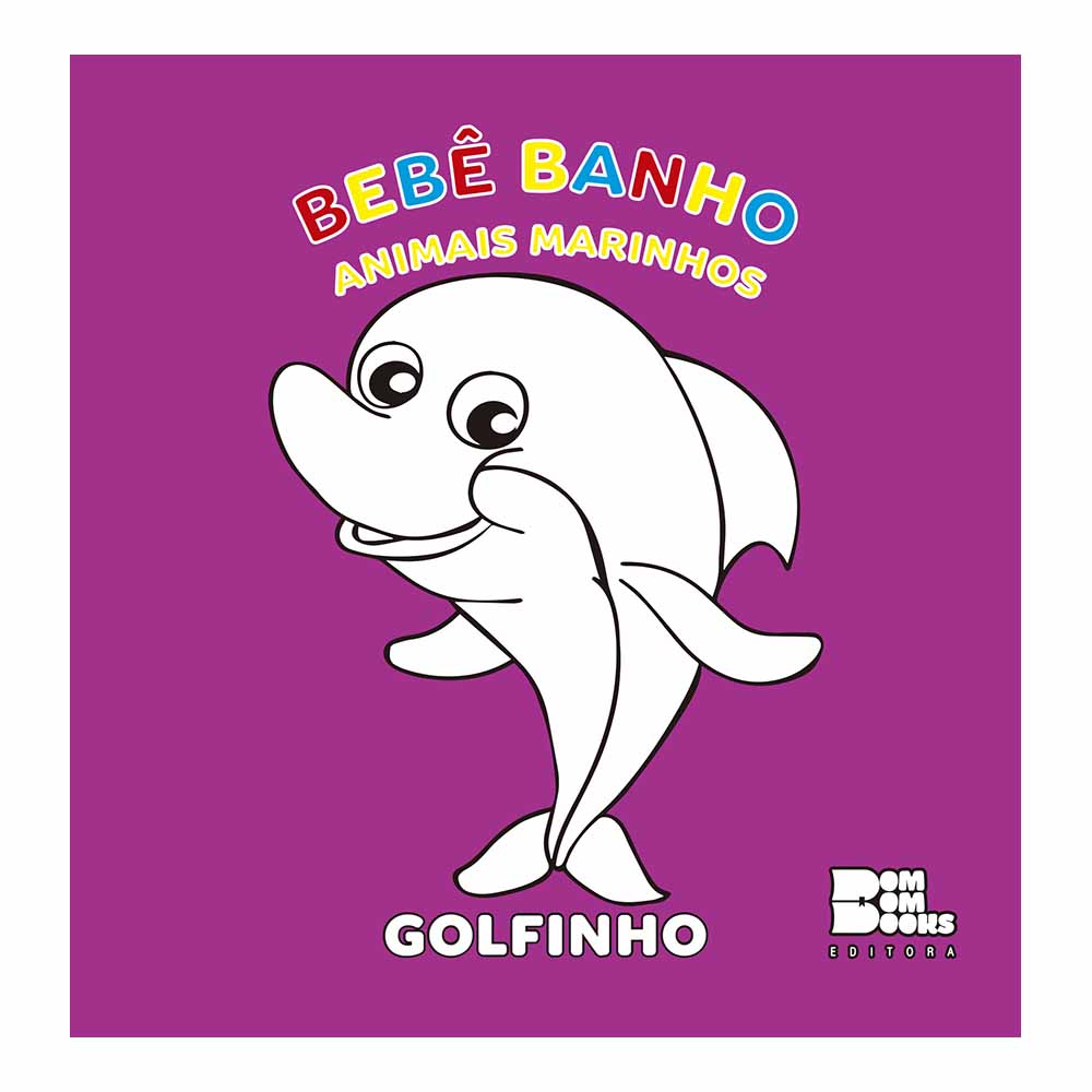 Bebê Banho Colorir: Animais Marinhos